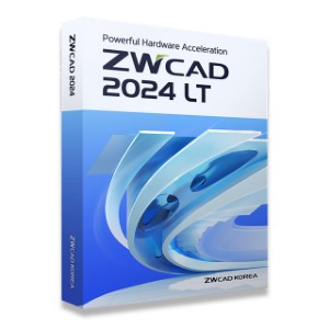 ZWCAD LT 2024 오토캐드 대안 영구버전 ZW캐드
